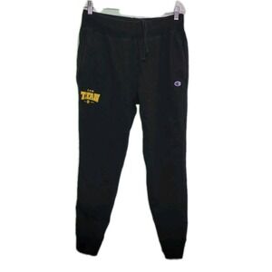 CHAMPION Men's L Black Reverse Weave Joggers Team Titan Sweatpants